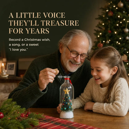 Message Bottle Christmas Tree